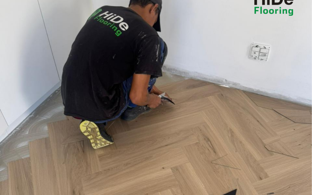 The Art of the Herringbone: Laying Luxury Floors with HiDe Flooring